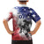 USA Ice Hockey Custom Family Matching Mermaid Dress and Hawaiian Shirt Splash Art Abstract Style