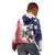 USA Ice Hockey Custom Kid Hoodie Splash Art Abstract Style