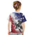 USA Ice Hockey Custom Kid T Shirt Splash Art Abstract Style