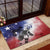 USA Ice Hockey Custom Rubber Doormat Splash Art Abstract Style