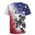 USA Ice Hockey Custom Rugby Jersey Splash Art Abstract Style