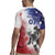 USA Ice Hockey Custom Rugby Jersey Splash Art Abstract Style