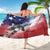 USA Ice Hockey Custom Sarong Splash Art Abstract Style