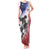 USA Ice Hockey Custom Tank Maxi Dress Splash Art Abstract Style