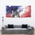 USA Ice Hockey Custom Tapestry Splash Art Abstract Style