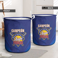 Venezuela Baseball Campeon Laundry Basket Arepa Powers