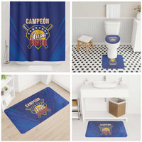 Venezuela Baseball Campeon Bathroom Set Arepa Powers