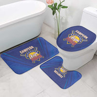 Venezuela Baseball Campeon Bathroom Set Arepa Powers