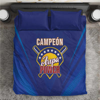 Venezuela Baseball Campeon Bedding Set Arepa Powers