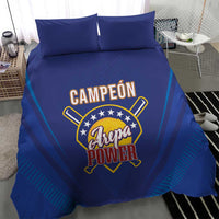 Venezuela Baseball Campeon Bedding Set Arepa Powers