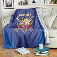 Venezuela Baseball Campeon Blanket Arepa Powers