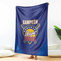 Venezuela Baseball Campeon Blanket Arepa Powers