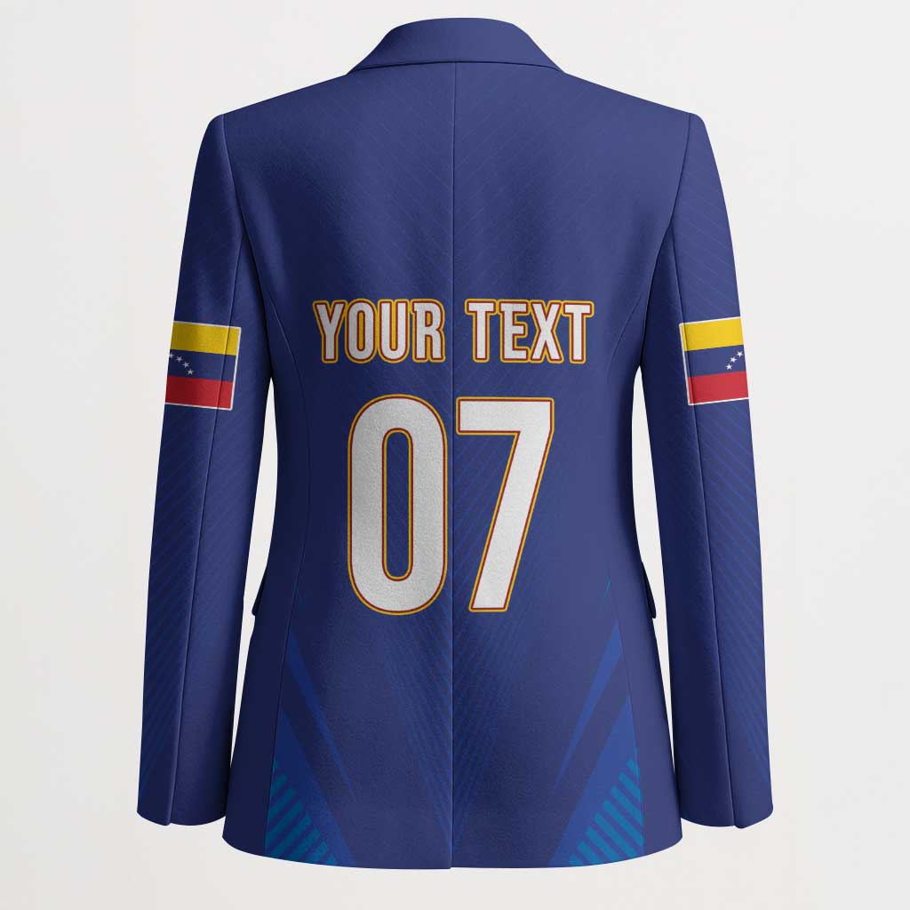 Venezuela Baseball Campeon Custom Blazer Arepa Powers