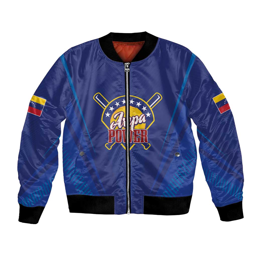 Venezuela Baseball Campeon Custom Bomber Jacket Arepa Powers