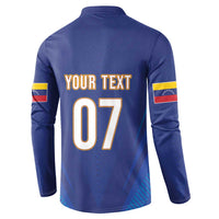 Venezuela Baseball Campeon Custom Button Sweatshirt Arepa Powers
