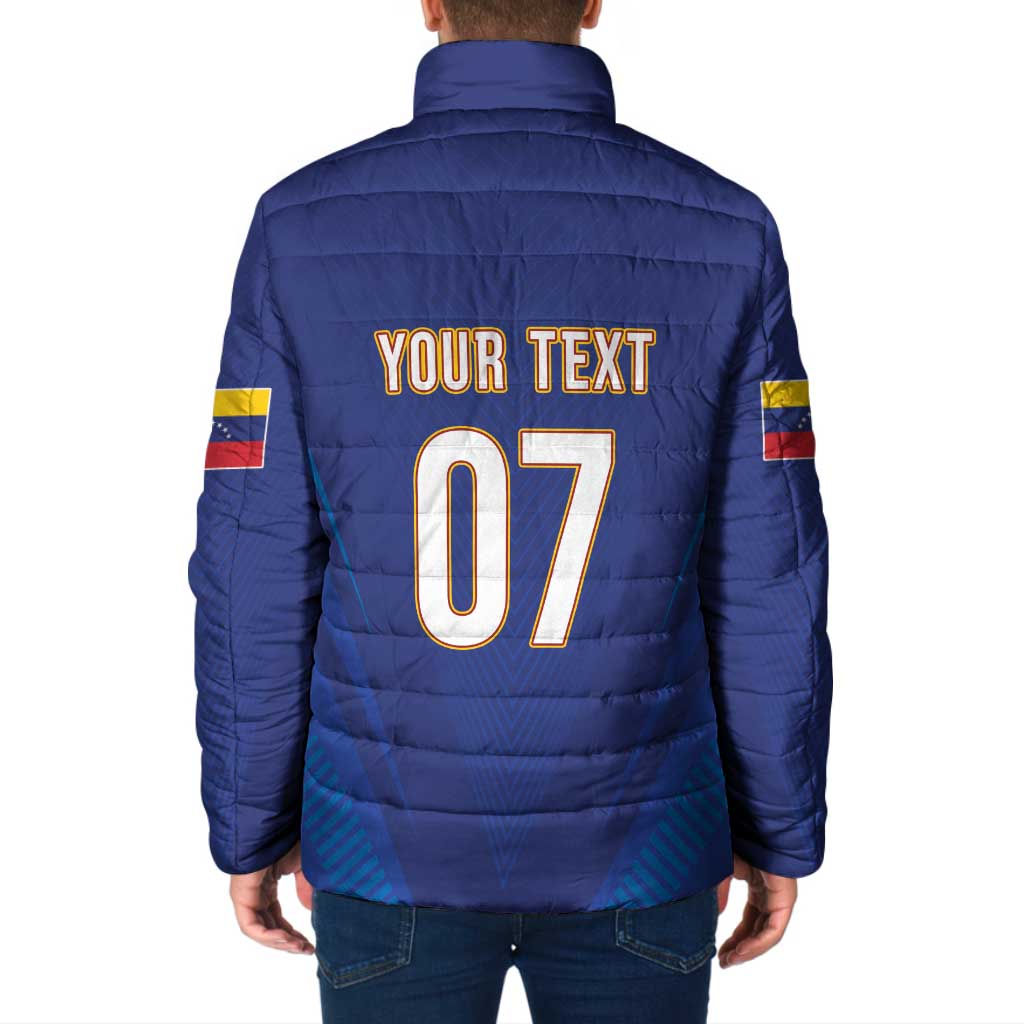 Venezuela Baseball Campeon Custom Padded Jacket Arepa Powers