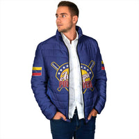 Venezuela Baseball Campeon Custom Padded Jacket Arepa Powers