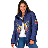 Venezuela Baseball Campeon Custom Padded Jacket Arepa Powers