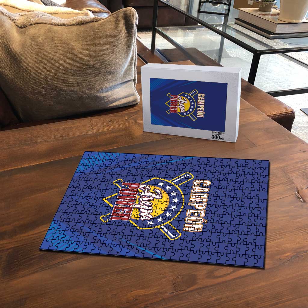 Venezuela Baseball Campeon Puzzle Arepa Powers