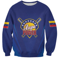 Venezuela Baseball Campeon Custom Sweatshirt Arepa Powers