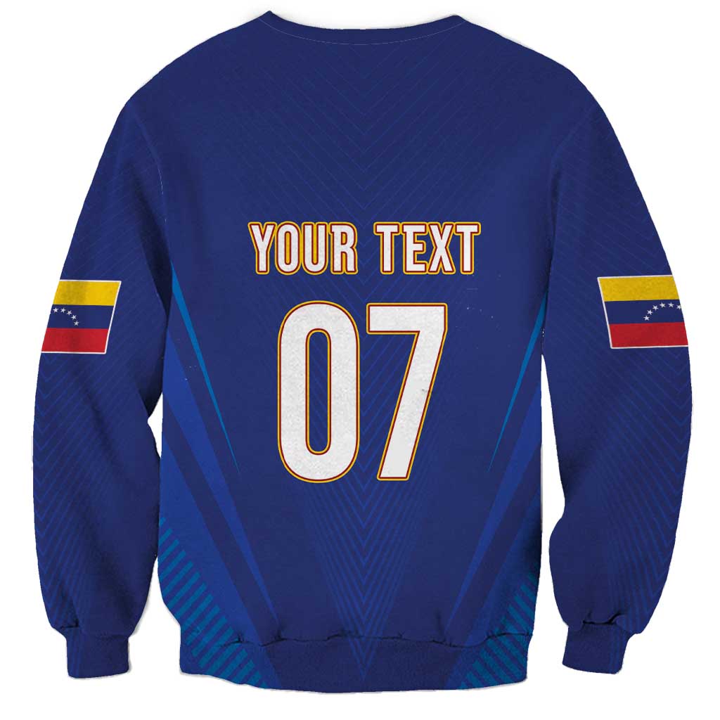 Venezuela Baseball Campeon Custom Sweatshirt Arepa Powers