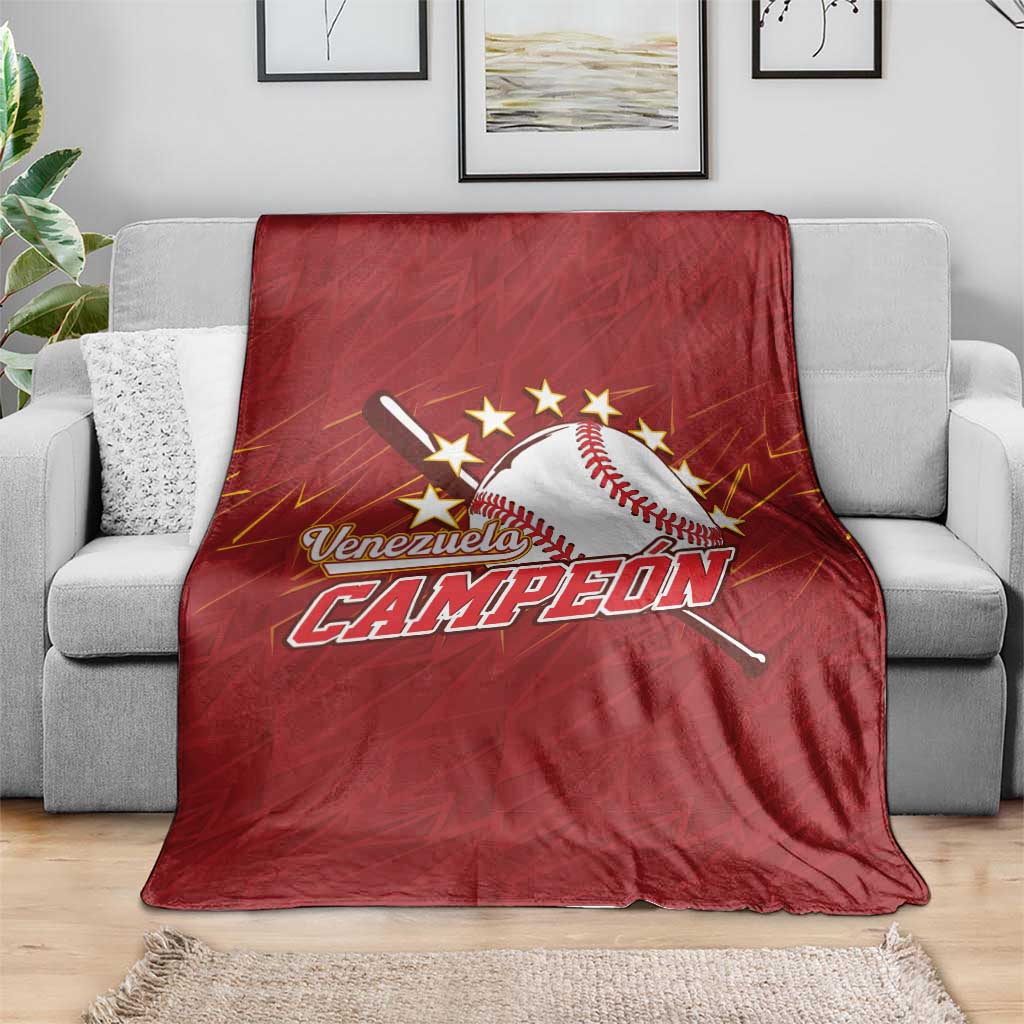 Venezuela Baseball Blanket Campeon - Making History