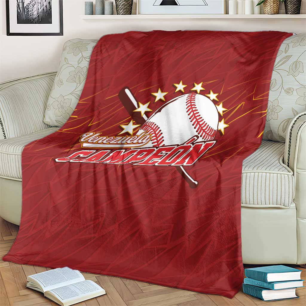 Venezuela Baseball Blanket Campeon - Making History