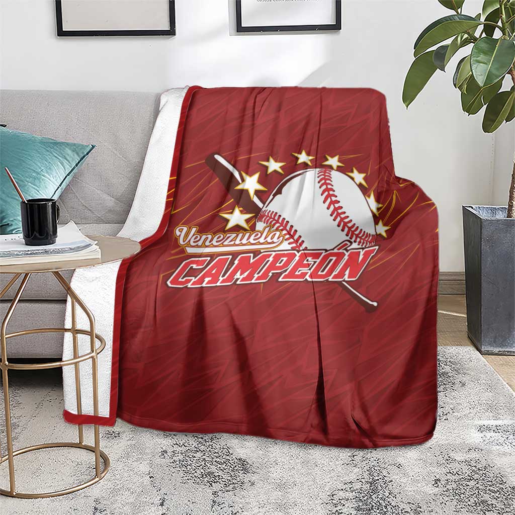 Venezuela Baseball Blanket Campeon - Making History