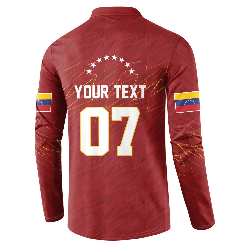 Venezuela Baseball Custom Button Sweatshirt Campeon - Making History