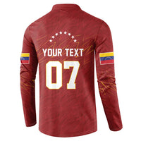 Venezuela Baseball Custom Button Sweatshirt Campeon - Making History