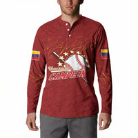 Venezuela Baseball Custom Button Sweatshirt Campeon - Making History