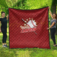 Venezuela Baseball Quilt Campeon - Making History