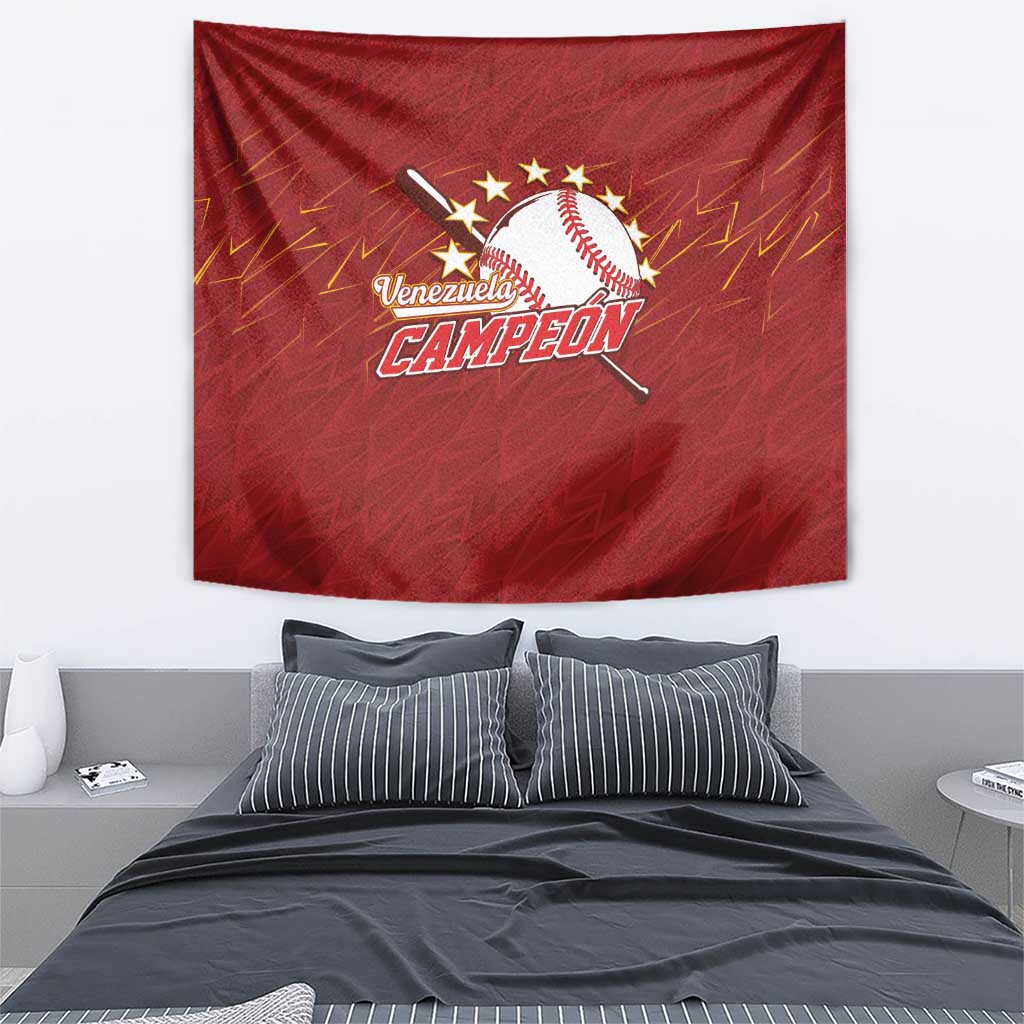 Venezuela Baseball Tapestry Campeon - Making History