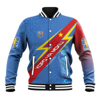DR Congo 2026 Kopo ya Mokili Custom Baseball Jacket Leopards Making History