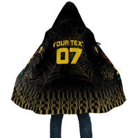 Ghana Black Star Custom Cloak Gold Ananse Spiderweb Inspired