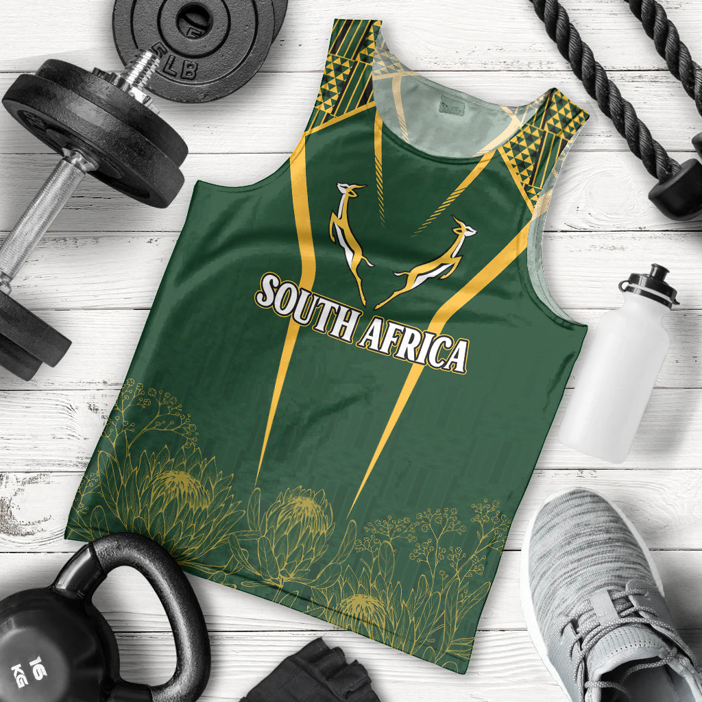 personalised-south-african-heritage-day-men-tank-top-kente-ethnic-patterns-mix-springboks