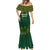 Personalised South African Heritage Day Mermaid Dress Kente Ethnic Patterns Mix Springboks - Wonder Print Shop