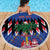 Personalized Haiti Beach Blanket Christmas Festive Vibes LT7 - Wonder Print Shop