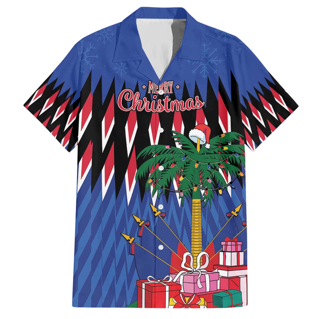 Personalized Haiti Hawaiian Shirt Christmas Festive Vibes - Wonder Print Shop