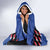 Personalized Haiti Hooded Blanket Christmas Festive Vibes