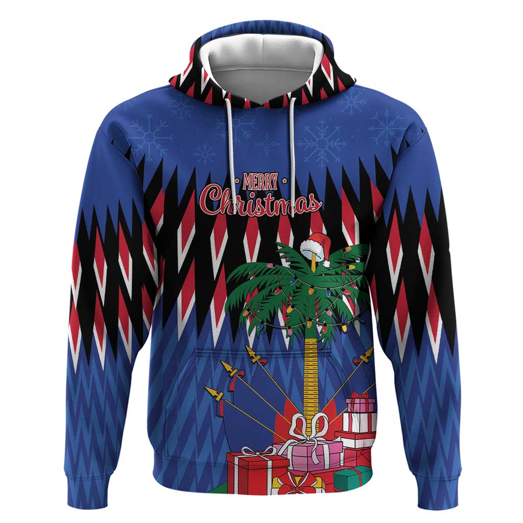 Personalized Haiti Hoodie Christmas Festive Vibes - Wonder Print Shop