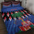 Personalized Haiti Quilt Bed Set Christmas Festive Vibes - Wonder Print Shop