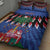 Personalized Haiti Quilt Bed Set Christmas Festive Vibes - Wonder Print Shop