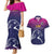 UAE Cricket Custom Couples Matching Mermaid Dress and Hawaiian Shirt Arabian Falcon LT7 - Wonder Print Shop