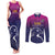 UAE Cricket Custom Couples Matching Tank Maxi Dress and Long Sleeve Button Shirt Arabian Falcon LT7 - Wonder Print Shop