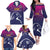 UAE Cricket Custom Family Matching Off The Shoulder Long Sleeve Dress and Hawaiian Shirt Arabian Falcon - Wonder Print Shop