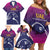 UAE Cricket Custom Family Matching Off Shoulder Short Dress and Hawaiian Shirt Arabian Falcon LT7 - Wonder Print Shop