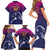 UAE Cricket Custom Family Matching Short Sleeve Bodycon Dress and Hawaiian Shirt Arabian Falcon - Wonder Print Shop