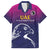 UAE Cricket Custom Family Matching Short Sleeve Bodycon Dress and Hawaiian Shirt Arabian Falcon - Wonder Print Shop