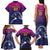 UAE Cricket Custom Family Matching Tank Maxi Dress and Hawaiian Shirt Arabian Falcon - Wonder Print Shop